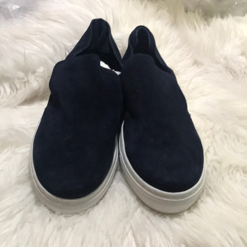 JSlides Suede Sneakers. Navy blue color - Picture 3 of 3